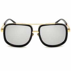 Slnečné okuliare Golden čierne zrkadlové sklá
