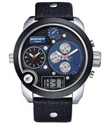 Pánske hodinky TripleZone Digital - modré