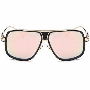 Slnečné okuliare Hawk čierne ružové sklá