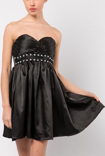 Dámske šaty Diamond - čierne