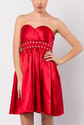 Dámske šaty Diamond - červené