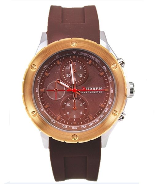 Pánske hodinky Curren - hnedé