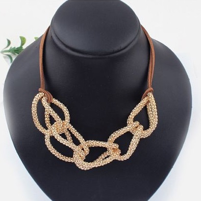 Glamour náhrdelník Chain - zlatý