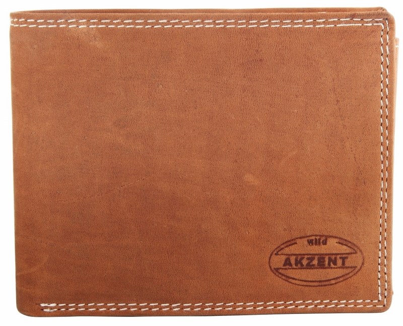 Pánska kožená peňaženka - hnedá