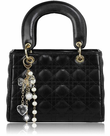 Trendy kabelka čierna v štýle Dior