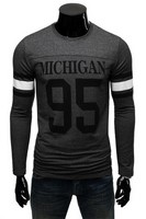 Pánske tričko Michigan - tmavosivé