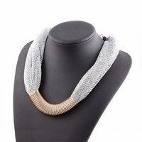 Náhrdelník Simple Silver - zlatý
