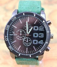 Pánske hodinky V6 - zelené