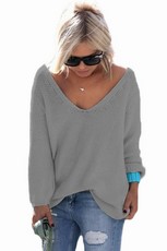 Dámsky sveter - šedý