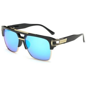 Slnečné okuliare Pablo Gold modré sklá