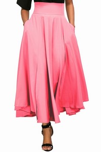 Dámska retro sukňa Madeline - ružová
