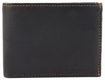 Pánska kožená peňaženka - čierna/hnedá